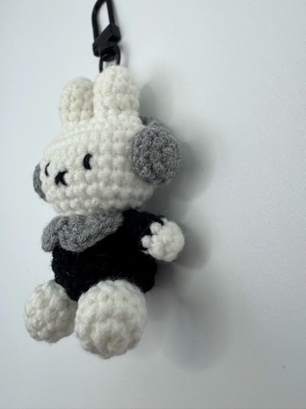2 for $20 Item, Cute Crocheted Bunny Bag Charm/keychain with Earmuffs/headphones